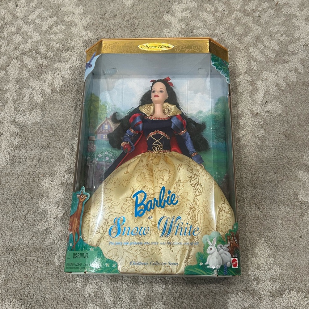 Vintage 1998 "Barbie as Snow White"  - New in Box - Children's Collectors Series
